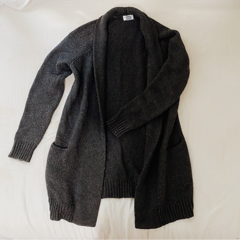 Old Navy Dark Grey Long Cardigan
